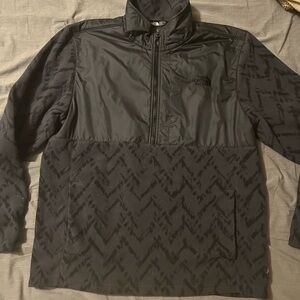 Northface Black Quarter Zip Fleece